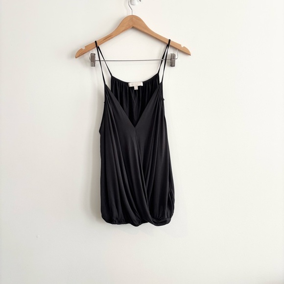 Anthropologie Eri + Ali Wrap Draped Spaghetti Strap Blouse - Picture 2 of 9